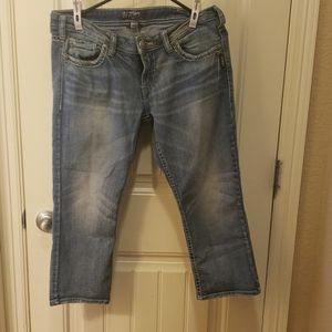 Silver Aiko capri 32